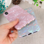 Wholesale iPhone Xs / X IMD Dream Marble Fashion Case (Rainbow White)